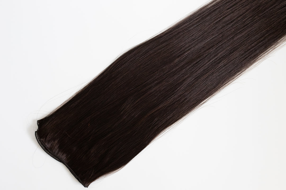 Hand Tied Weft - 3WB (Darkest Warm Brown)