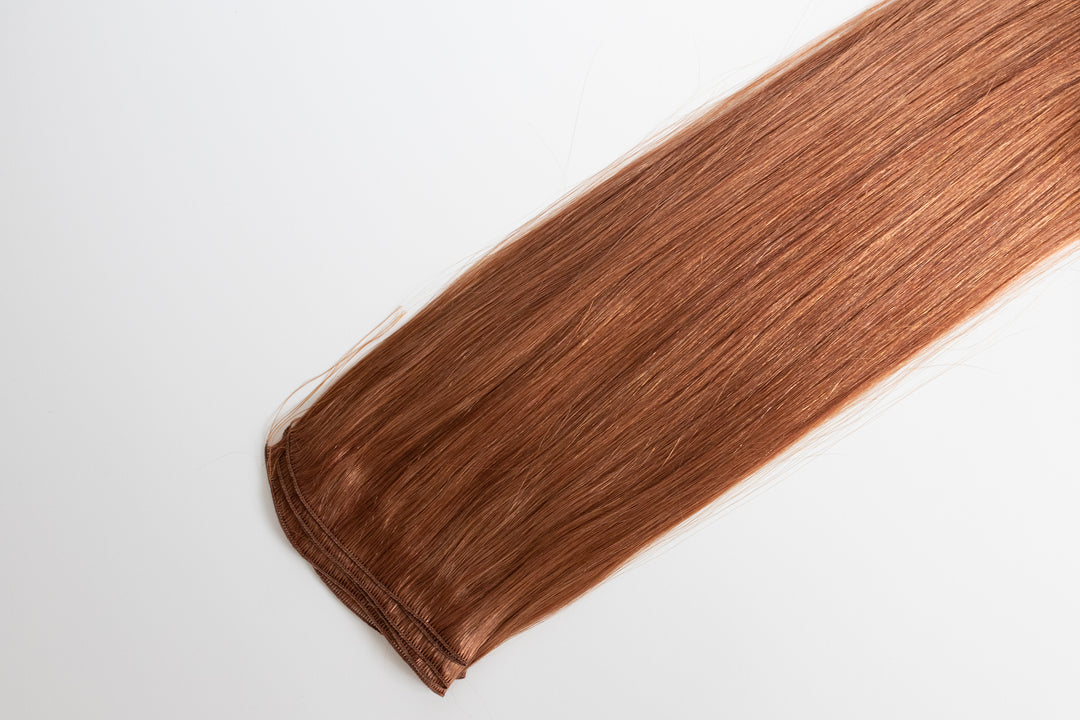 Hand Tied Weft - 6CB (Copper Brown)
