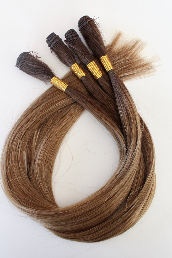 Hand Tied Weft - 8WB (Warm Light Brown)