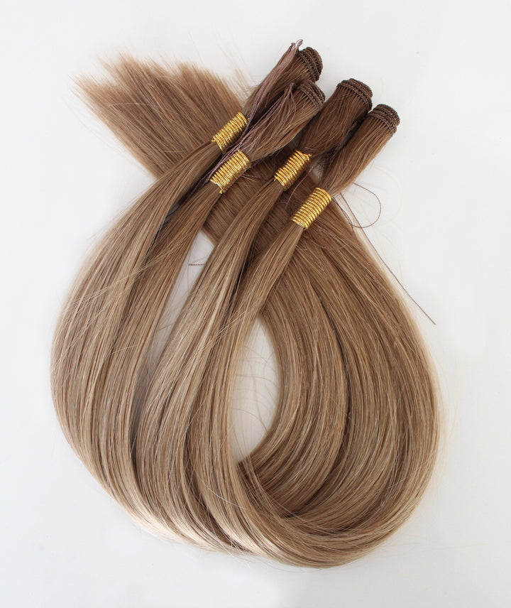 Hand Tied Wefts - 9N (Neutral Dark Blonde)