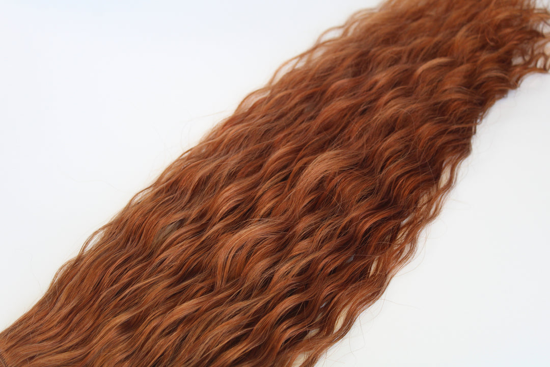 Hand-Tied Deep Wave 6CB (Copper Brown)